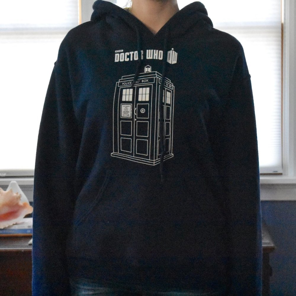 Doctor Who Tardis Sweatshirt with Hood